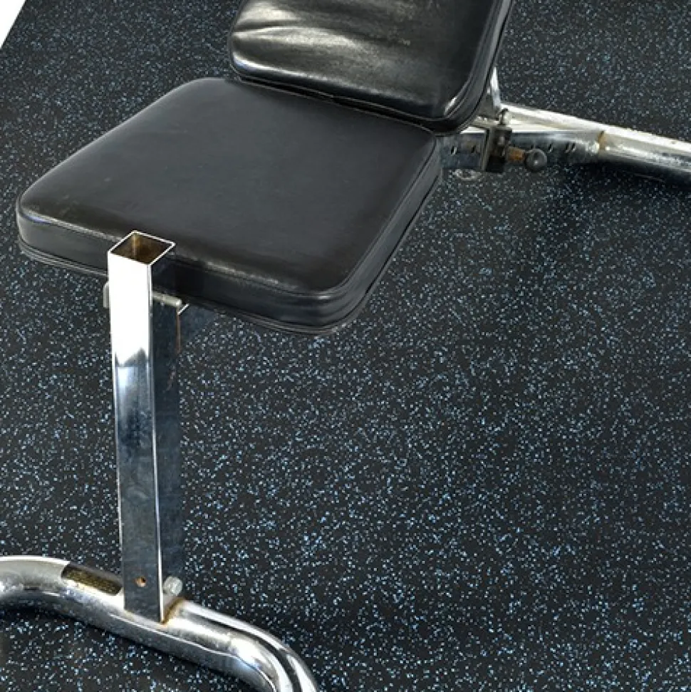 ForceFit Athletic Rubber Flooring Roll 1/4 Inch Colors 10 LF