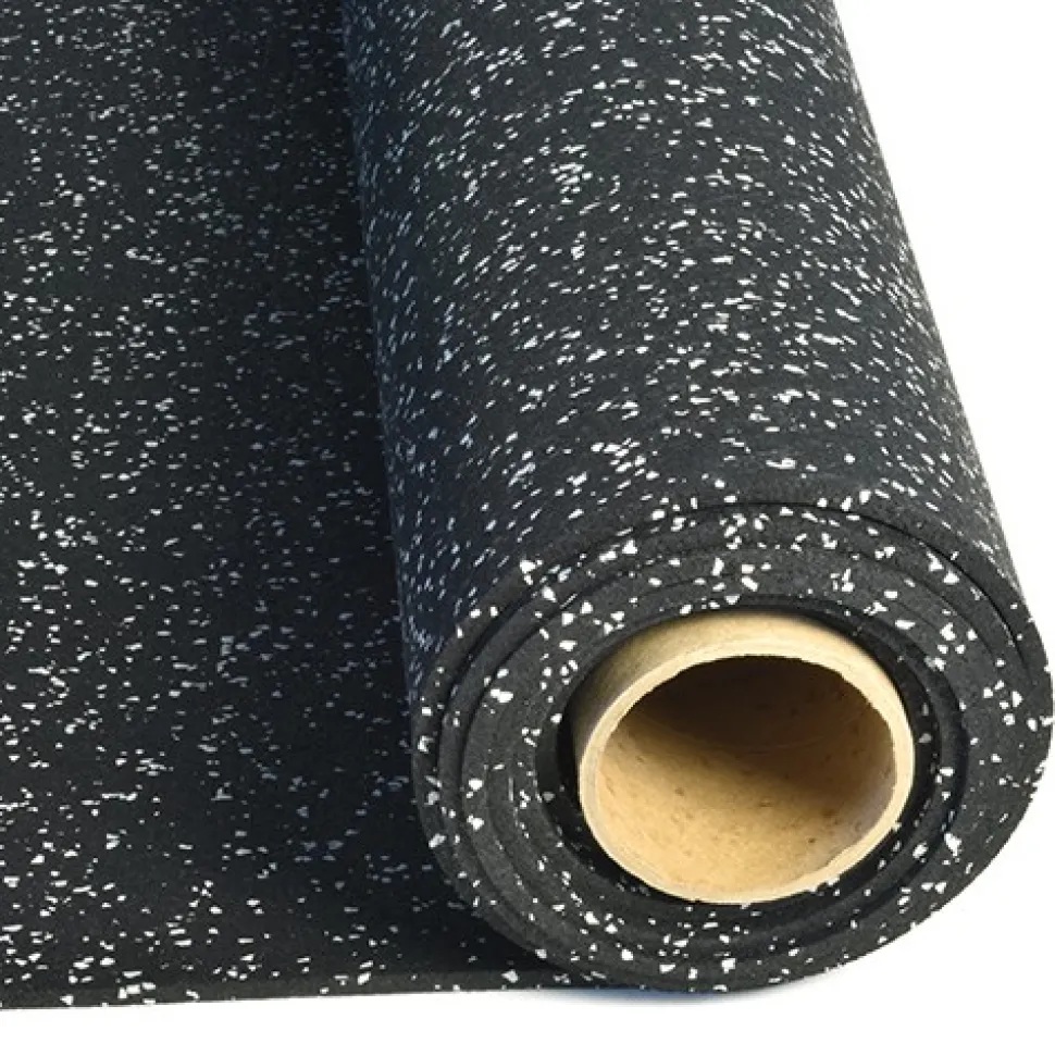 ForceFit Athletic Rubber Flooring Roll 1/4 Inch Colors 10 LF