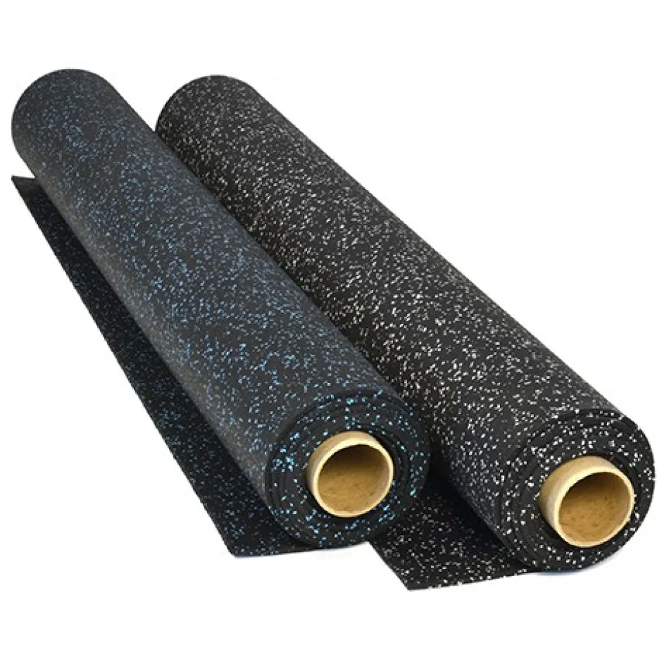 ForceFit Athletic Rubber Flooring Roll 1/4 Inch Colors 10 LF