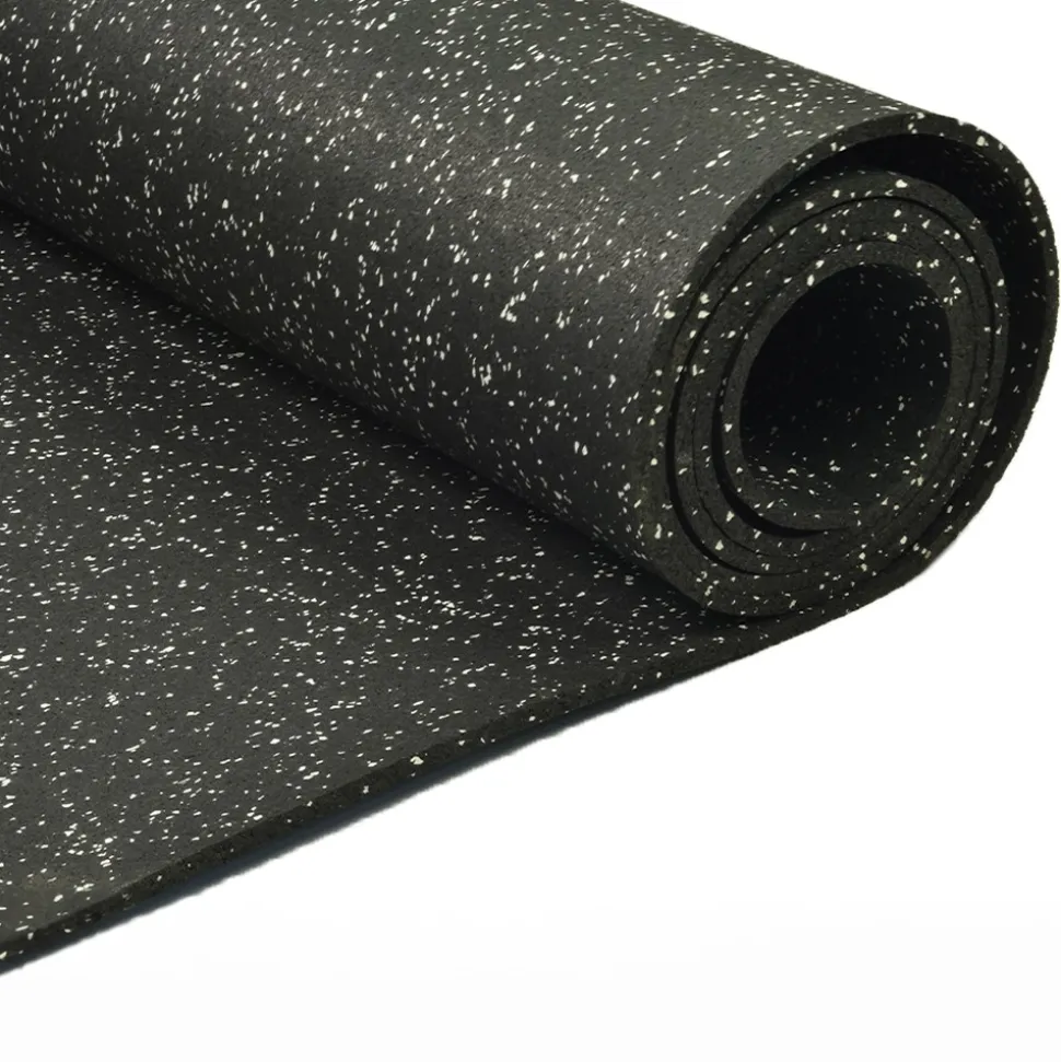 ForceFit West Athletic Rolled Rubber 10% Color 8 mm x 4 Ft. Wide Per SF