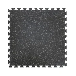 Geneva Rubber Tile 10% Color 1/2 Inch x 3x3 Ft.
