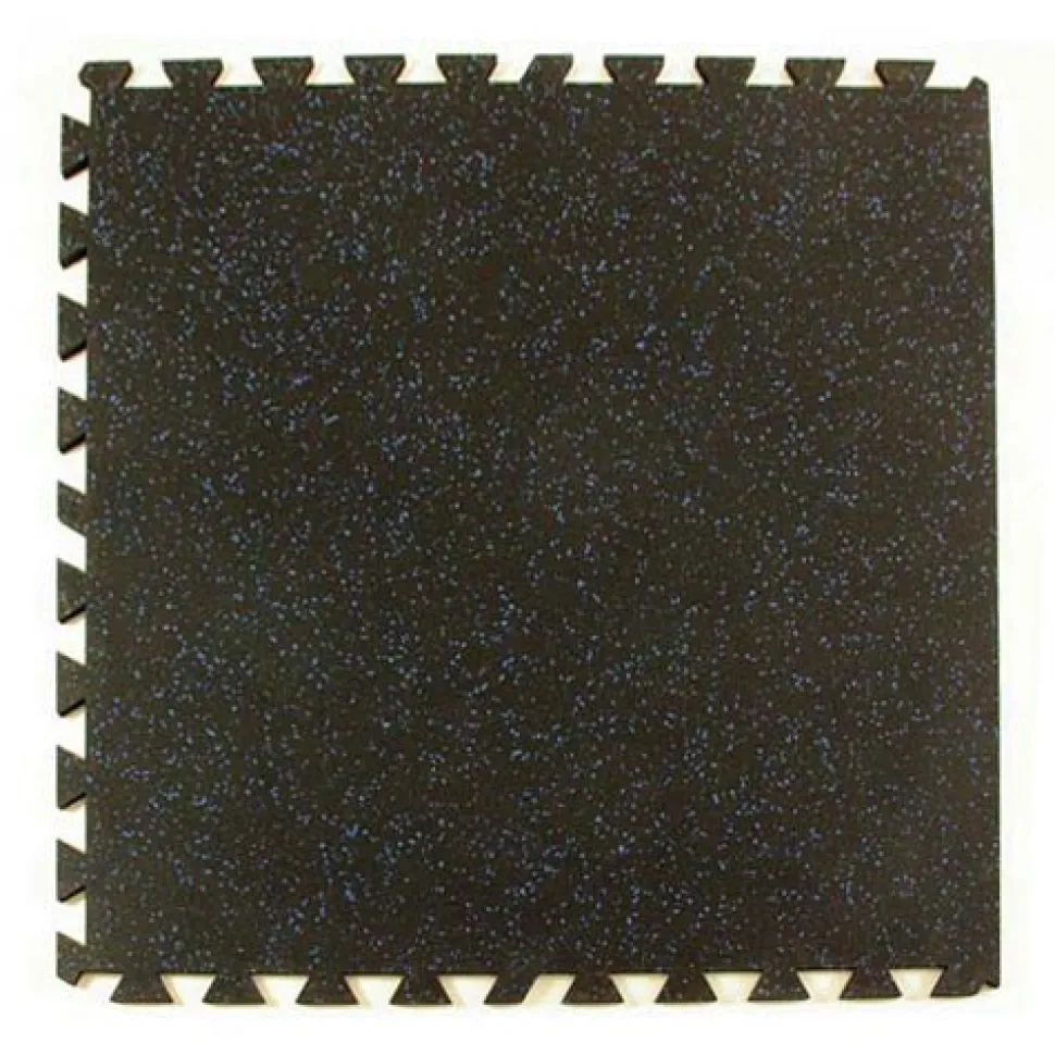 Geneva Rubber Tile 10% Color 1/2 Inch x 3x3 Ft.