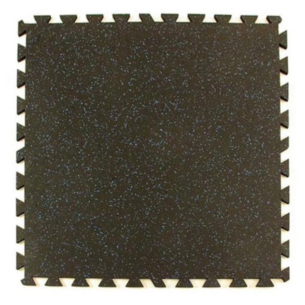 Geneva Rubber Tile 10% Color 1/2 Inch x 3x3 Ft.