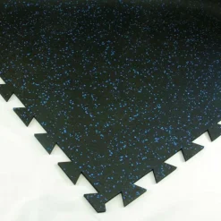 Geneva Rubber Tile 20% Color 1/4 Inch x 3x3 Ft.