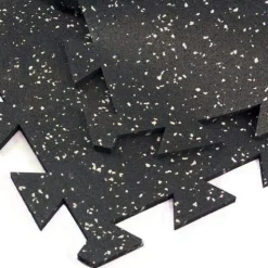 Geneva Rubber Tile 10% Color 8 mm x 3x3 Ft.