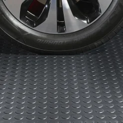 G-Floor Coin Tread Garage Floor Roll 1.9 mm x 7.5x17 Ft.