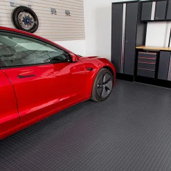 G-Floor Coin Tread Garage Floor Roll 1.9 mm x 7.5x17 Ft.