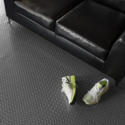 G-Floor Lite Diamond Tread Garage Floor Roll 1.14 mm x 7.6x14 Ft.