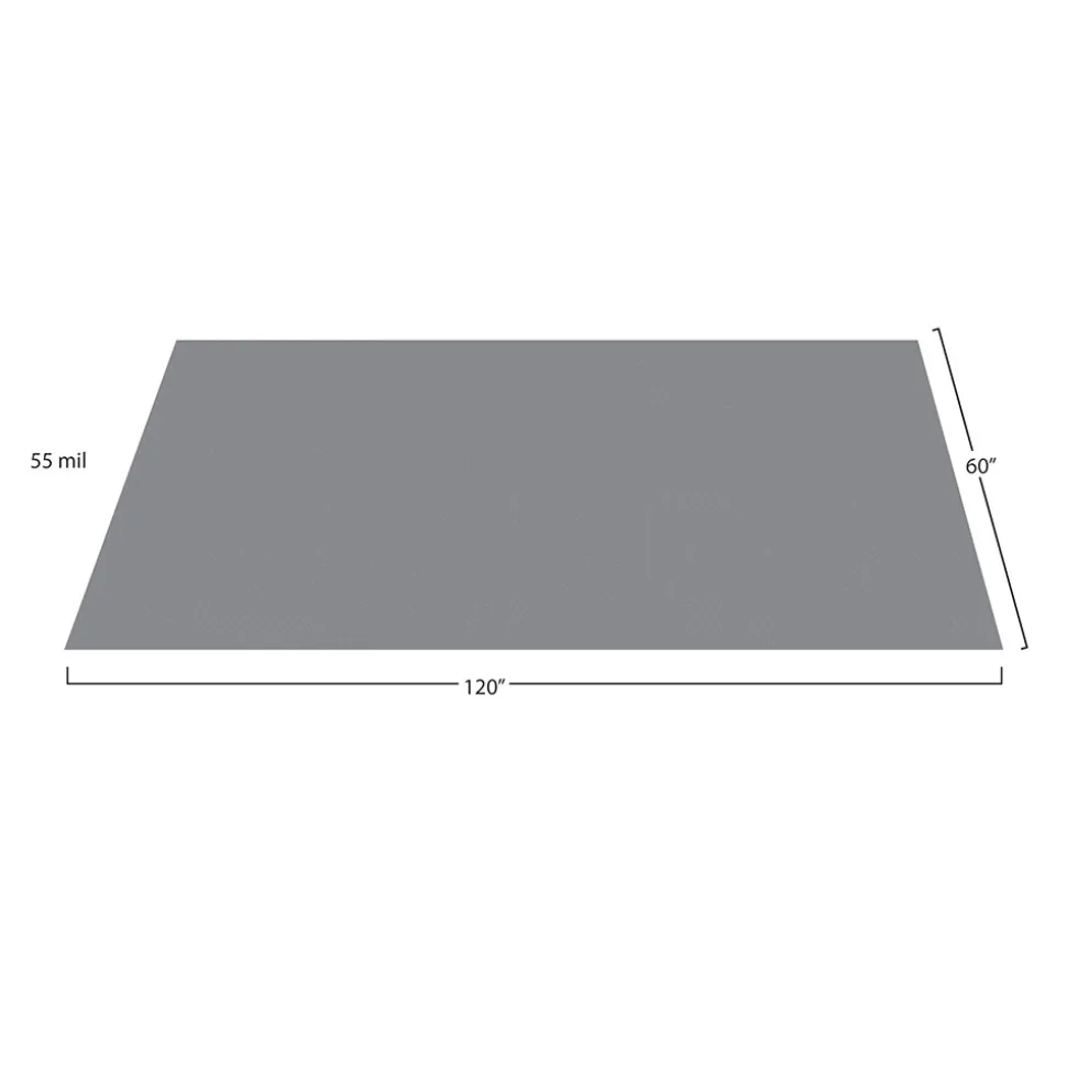 G-Floor Protective Kennel Floor Mat Levant Texture 1.4 mm x 5x10 Ft.