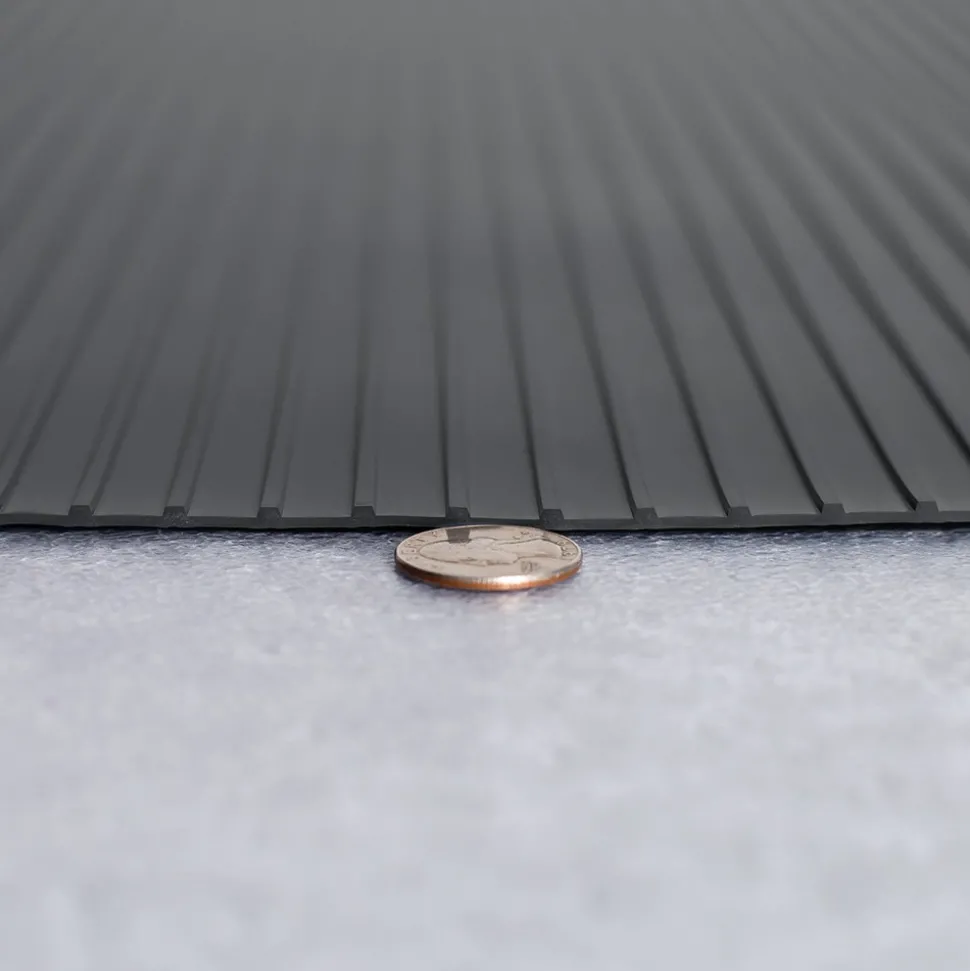 G-Floor Ribbed Tread Garage Floor Roll 1.4 mm x 8.5x22 Ft.