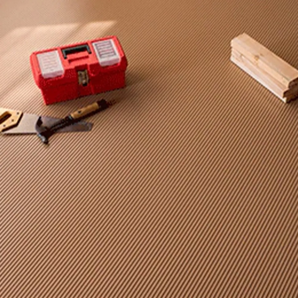 G-Floor Ribbed Tread Vinyl Multipurpose Roll 1.4 mm x 5x10 Ft.
