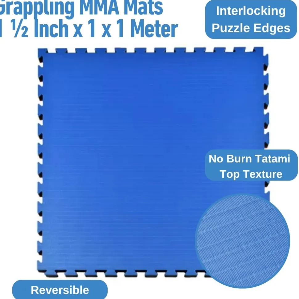 Grappling MMA Mats 1-1/2 Inch x 1x1 Meter