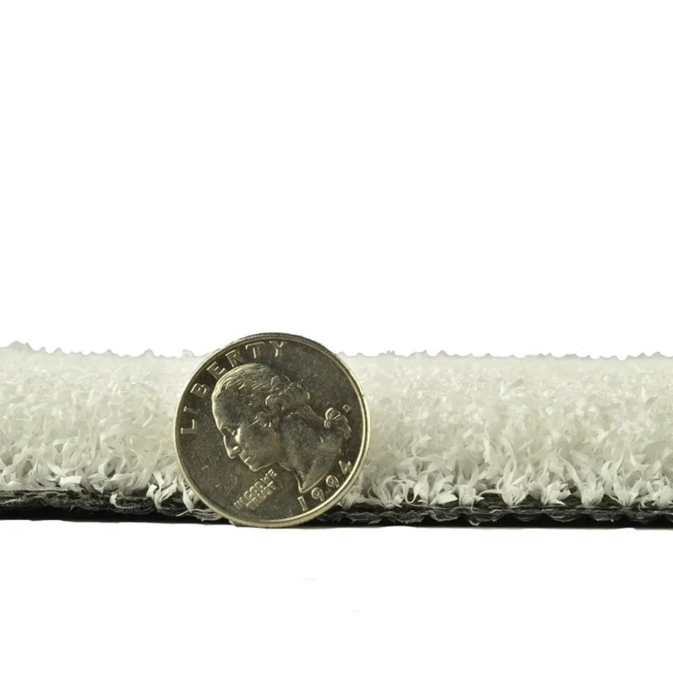 Greatmats Gym Turf Value 3/4 Inch x 15 Ft. Wide - White