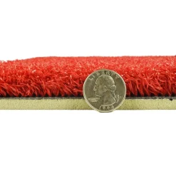 Greatmats Gym Turf Value 3/4 Inch x 15 Ft. Wide 5 mm Foam - Red