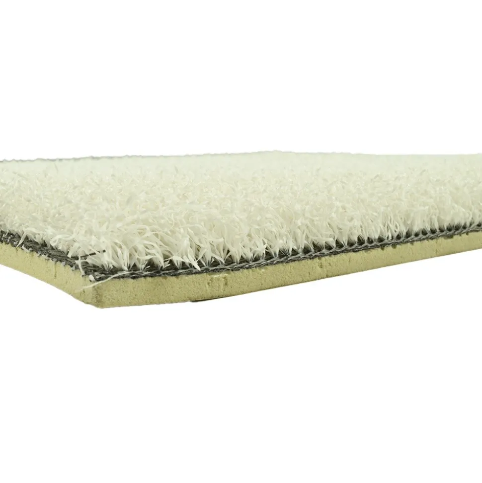 Greatmats Gym Turf Value 3/4 Inch x 15 Ft. Wide 5 mm Foam - White