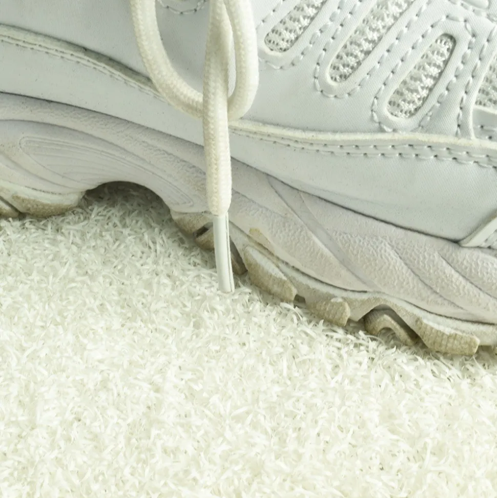 Greatmats Gym Turf Value 3/4 Inch x 15 Ft. Wide 5 mm Foam - White
