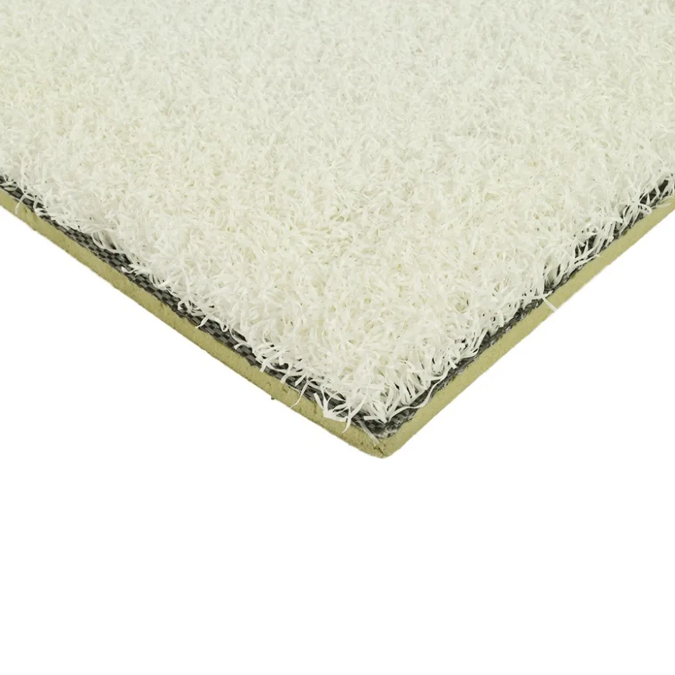 Greatmats Gym Turf Value 3/4 Inch x 15 Ft. Wide 5 mm Foam - White