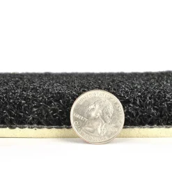 Greatmats Gym Turf Value 3/4 Inch x 15 Ft. Wide 5 mm Foam - Black