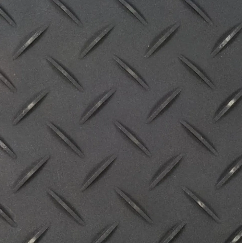 Ground Protection Mats Black 1/2 Inch x 2x6 Ft.