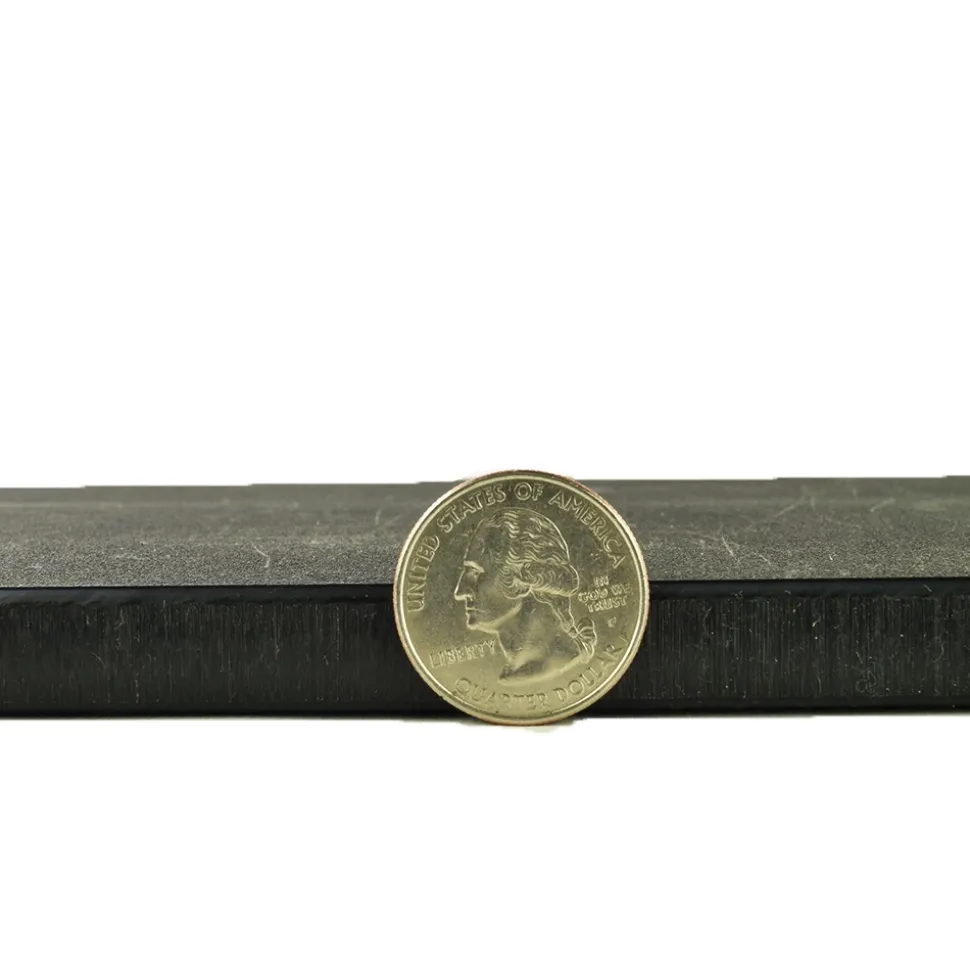 Ground Protection Mats Black 1/2 Inch x 2x8 Ft. Smooth/Smooth