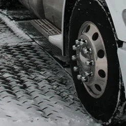 Ground Protection Mats Black 1/2 Inch x 3x8 Ft. Diamond/Smooth