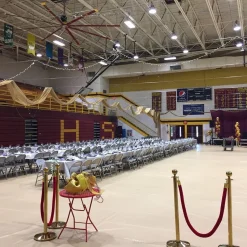 Gym Floor Cover 32 oz Vinyl per SF