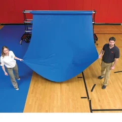 Gym Floor Cover 22 oz Vinyl per SF