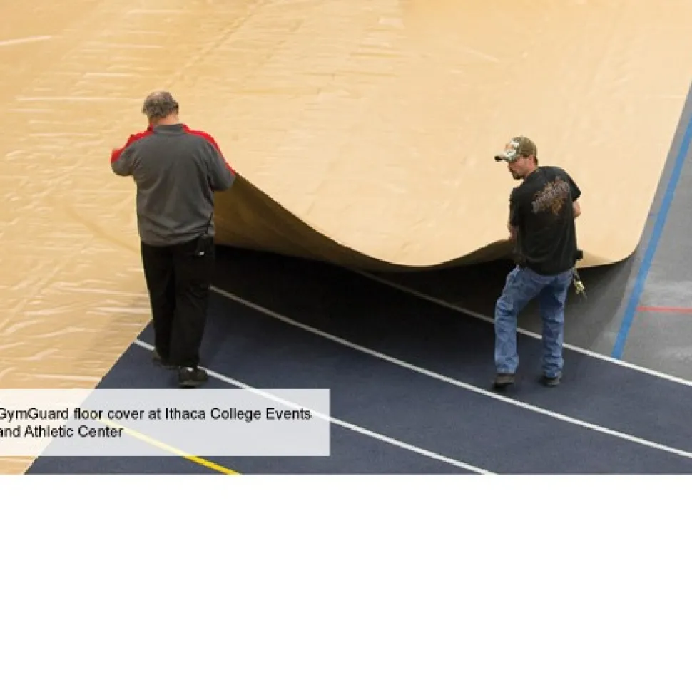 Gym Floor Cover 18 oz Vinyl per SF