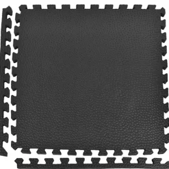 Gym Floor Workout Fitness Tile Pebble 3/4 Inch x 2x2 Ft.