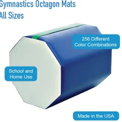 Gymnastics Octagon Mats 35 W x 40 L