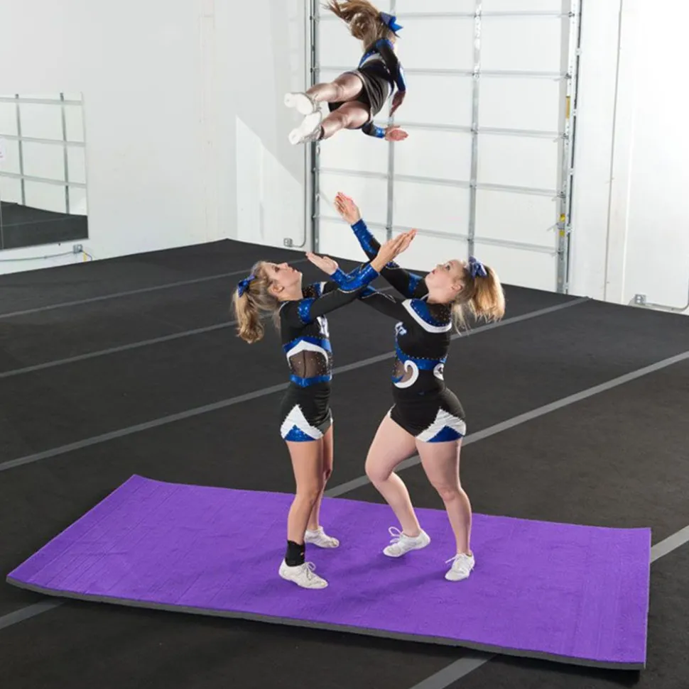 Home Cheer Dollamur Flexi-Roll Carpet Practice Mat 1-1/4 Inch x 5x10 Ft.