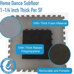 Home Dance Subfloor 1-1/4 Inch Thick Per SF