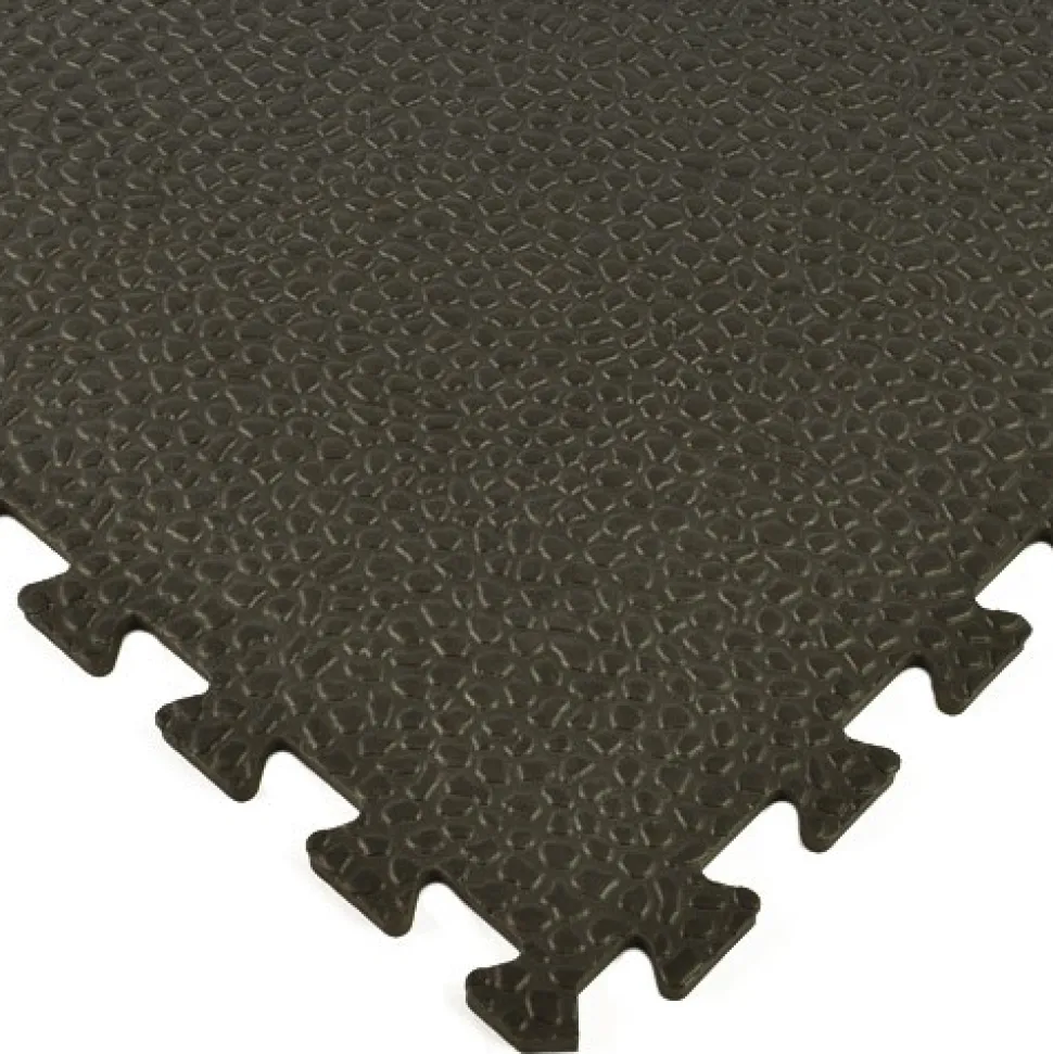 Home Gym Flooring Tile Pebble 3/8 Inch x 2x2 Ft.
