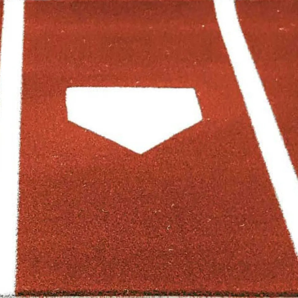 Home Plate Mat 3/4 Inch x 6 x12 Ft.