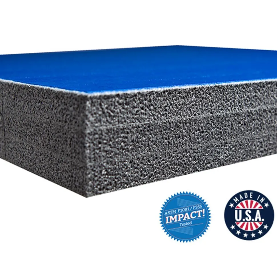 Home Wrestling Dollamur Flexi-Roll Mat Smooth Surface without Marks 1-1/4 Inch x 10x10 Ft. Kit