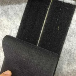 Hook and Loop Attachment Option at Seams per SF
