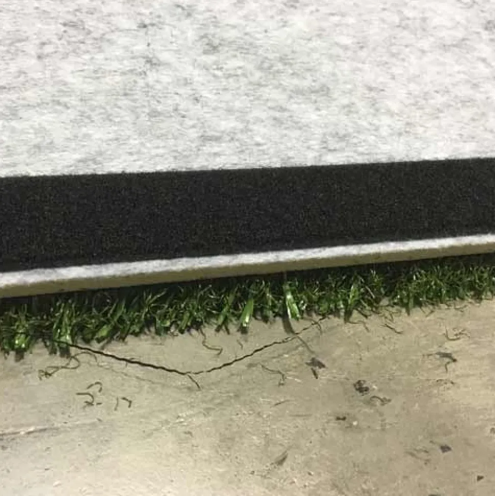 Hook and Loop Attachment Option at Seams per SF