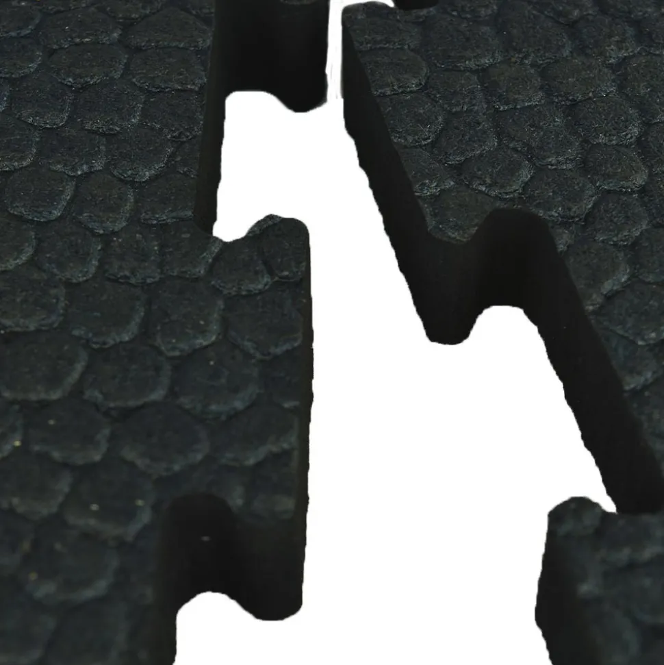 Horse Stall Interlocking 6 Ft. Border Mat Cobblestone 3/4 Inch 2x6 Ft.