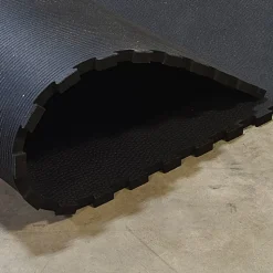 Horse Stall Interlocking 6 Ft. Border Mat Cobblestone 3/4 Inch x 4x6 Ft.