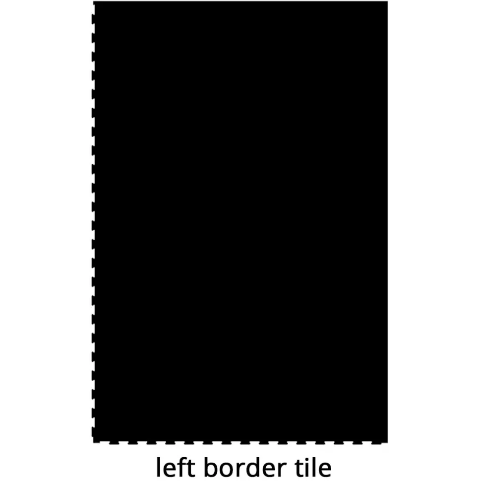 Horse Stall Interlocking Left Corner Mat Cobblestone 3/4 Inch x 4x6 Ft.