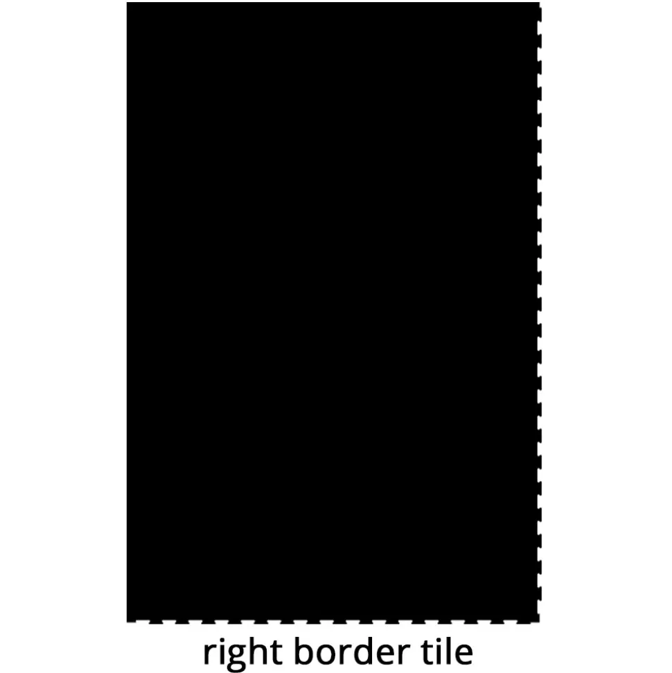 Horse Stall Interlocking Right Corner Mat Cobblestone 3/4 Inch x 4x6 Ft.