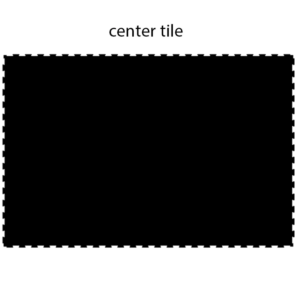 Horse Stall Mats Kit Cobblestone 3/4 Inch x 10x14 Ft.