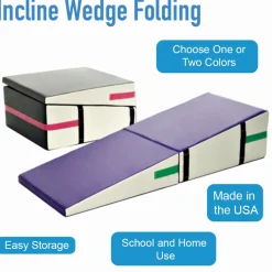 Incline Wedge Folding 60 x 84 x 18 Inches