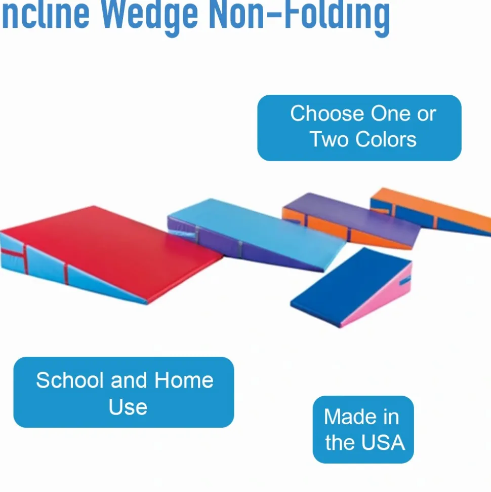 Incline Wedge Non-Folding 48 x 72 x 16 Inches