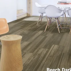 Ingrained Commercial Carpet Plank Colors .28 Inch x 25 cm x 1 Meter Per Plank