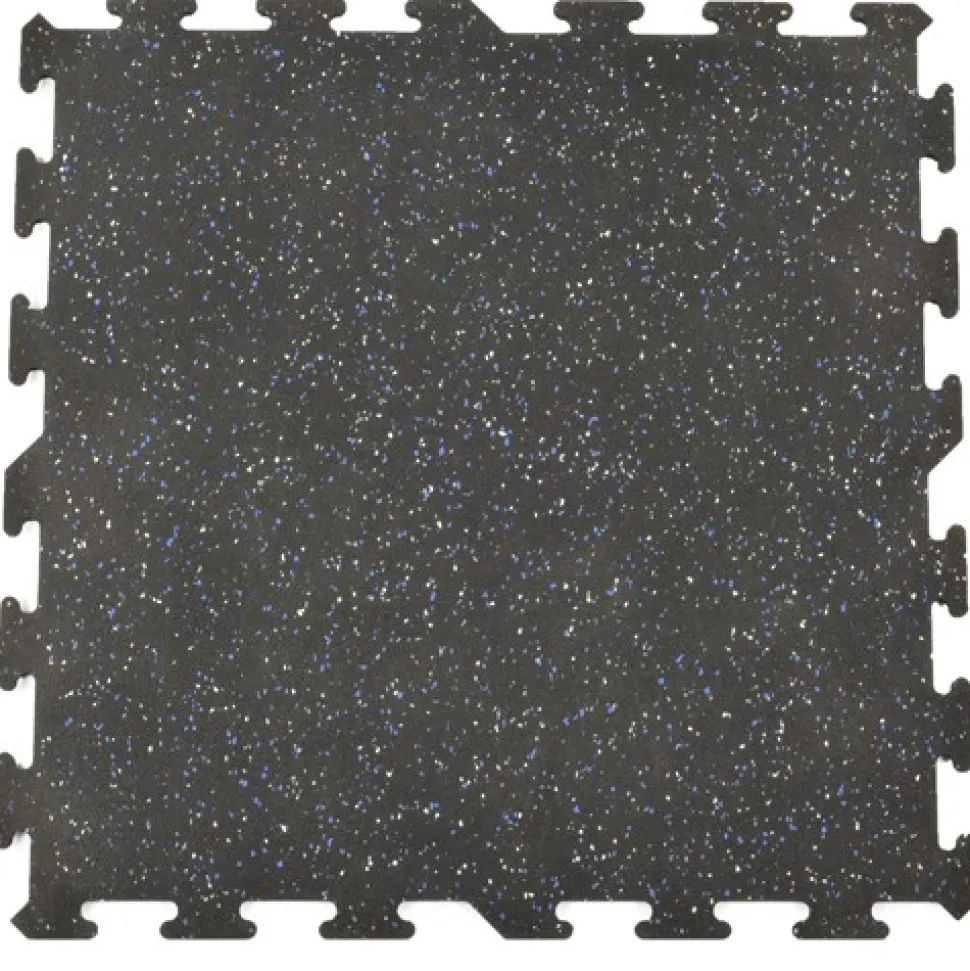 Interlocking Rubber Floor Tile Color 8 mm x 2x2 Ft.