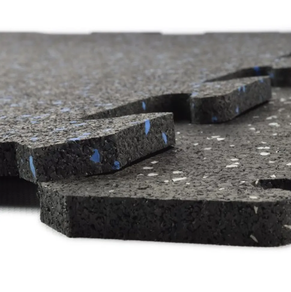 Interlocking Rubber Floor Tile Color 8 mm x 2x2 Ft.