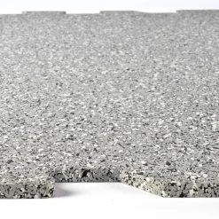 Interlocking Rubber Tile 90% Color 8 mm x 23x23 Inch Eureka