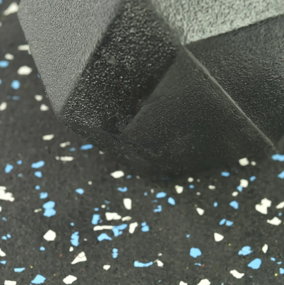 Interlocking Rubber Tile 10% Premium Color 8 mm x 23x23 Inch Eureka