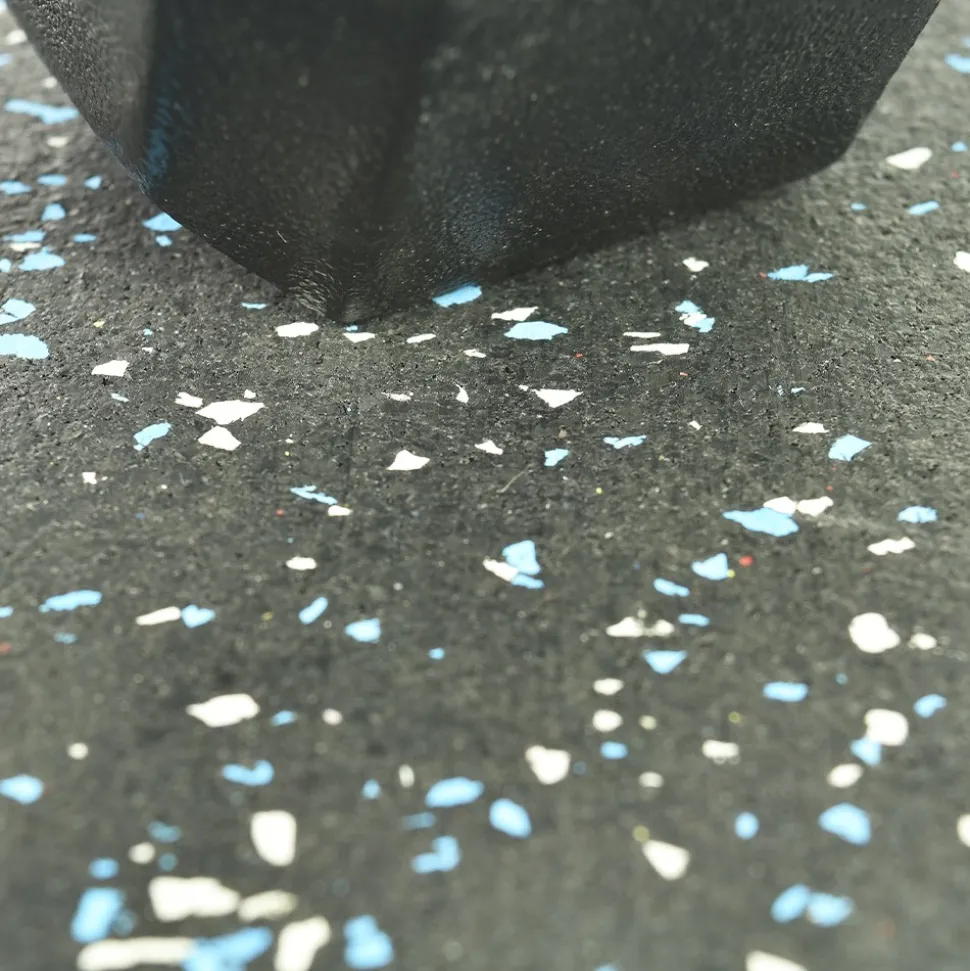 Interlocking Rubber Tile 10% Premium Color 8 mm x 23x23 Inch Eureka